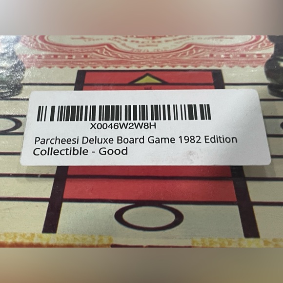 Vintage 1982 Parcheesi Board Game DELUXE EDITION Royal Game of India Complete. - Picture 2 of 5
